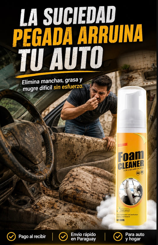 FoamCleaner™ | Elimina manchas imposibles al instante sin esfuerzo